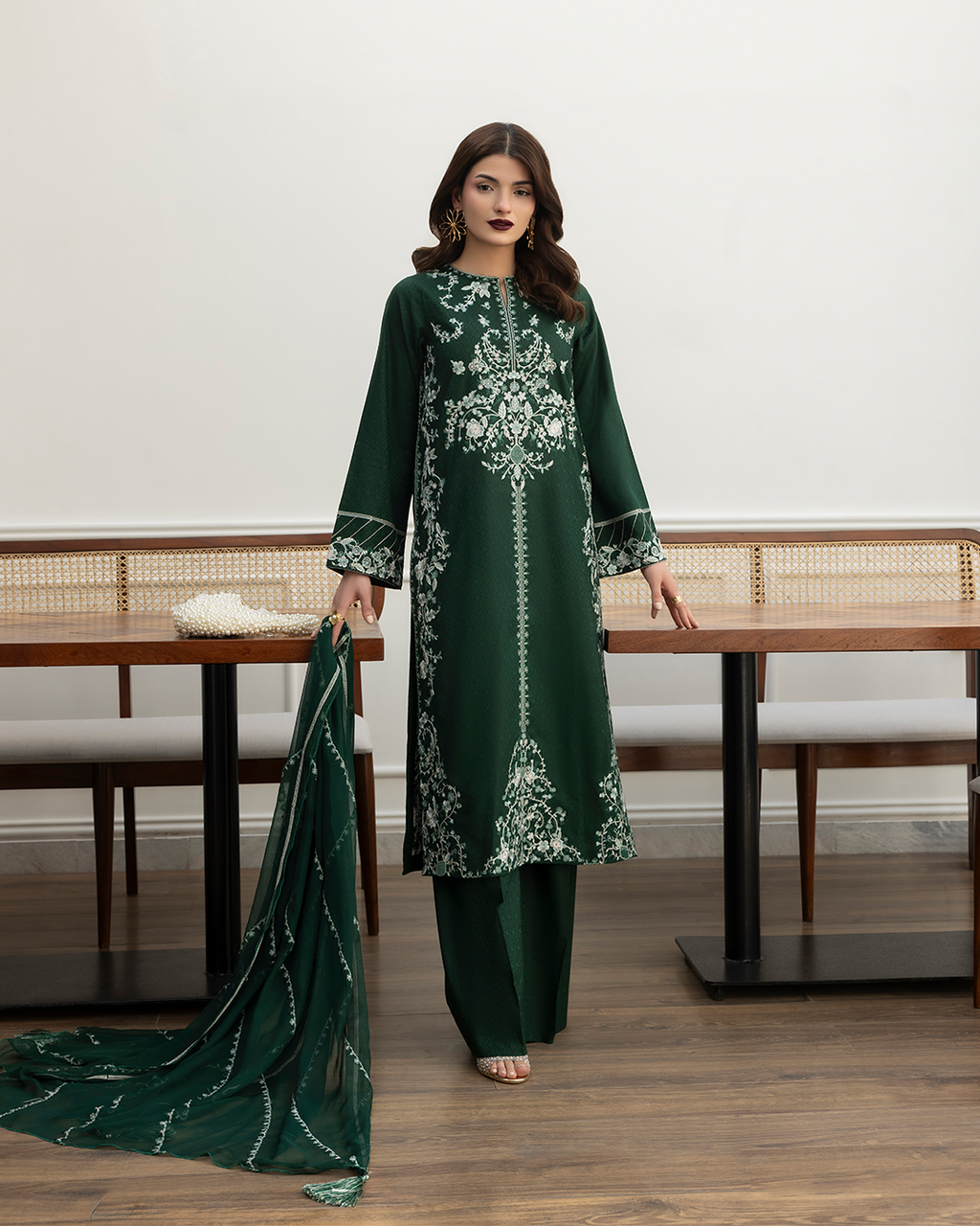 Deèse - Stitched 3 Piece Embroidered Lawn