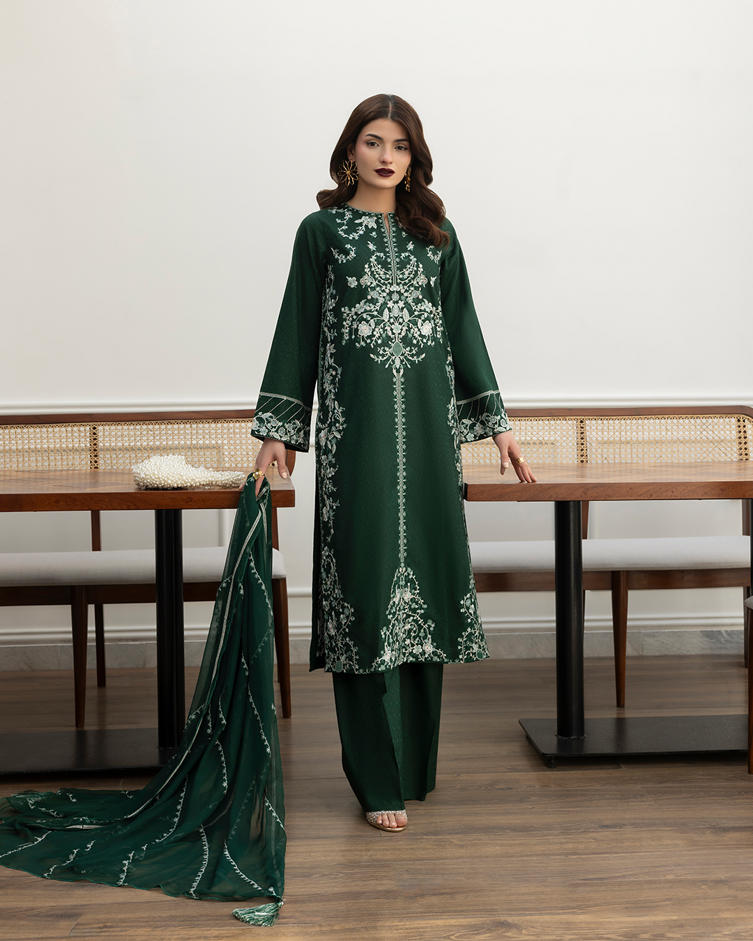 Deèse - Stitched 3 Piece Embroidered Lawn