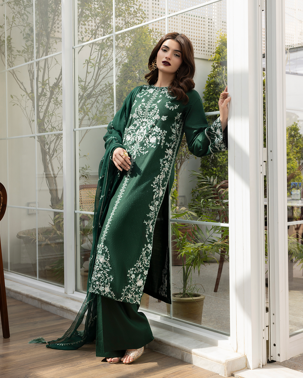 Deèse - Stitched 3 Piece Embroidered Lawn