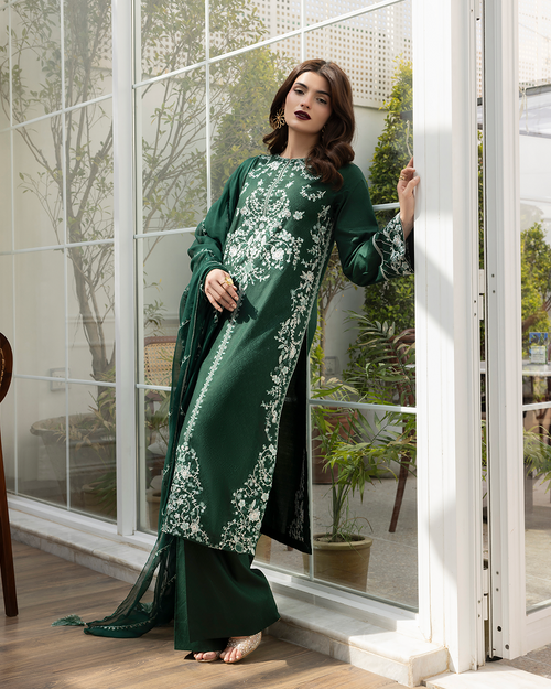 Deèse - Stitched 3 Piece Embroidered Lawn