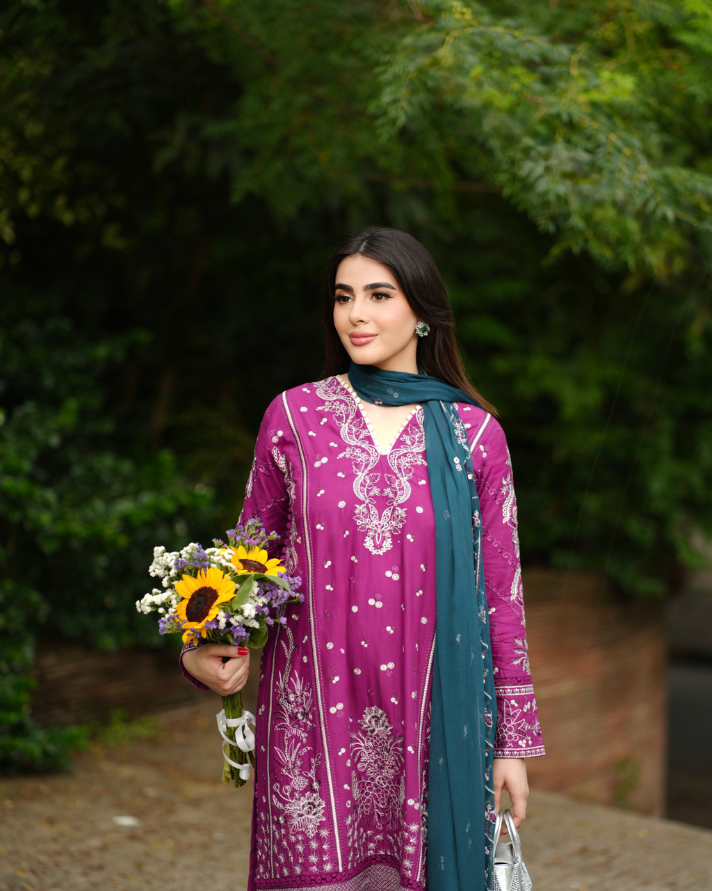 Amour - Stitched 3 Piece Embroidered Lawn